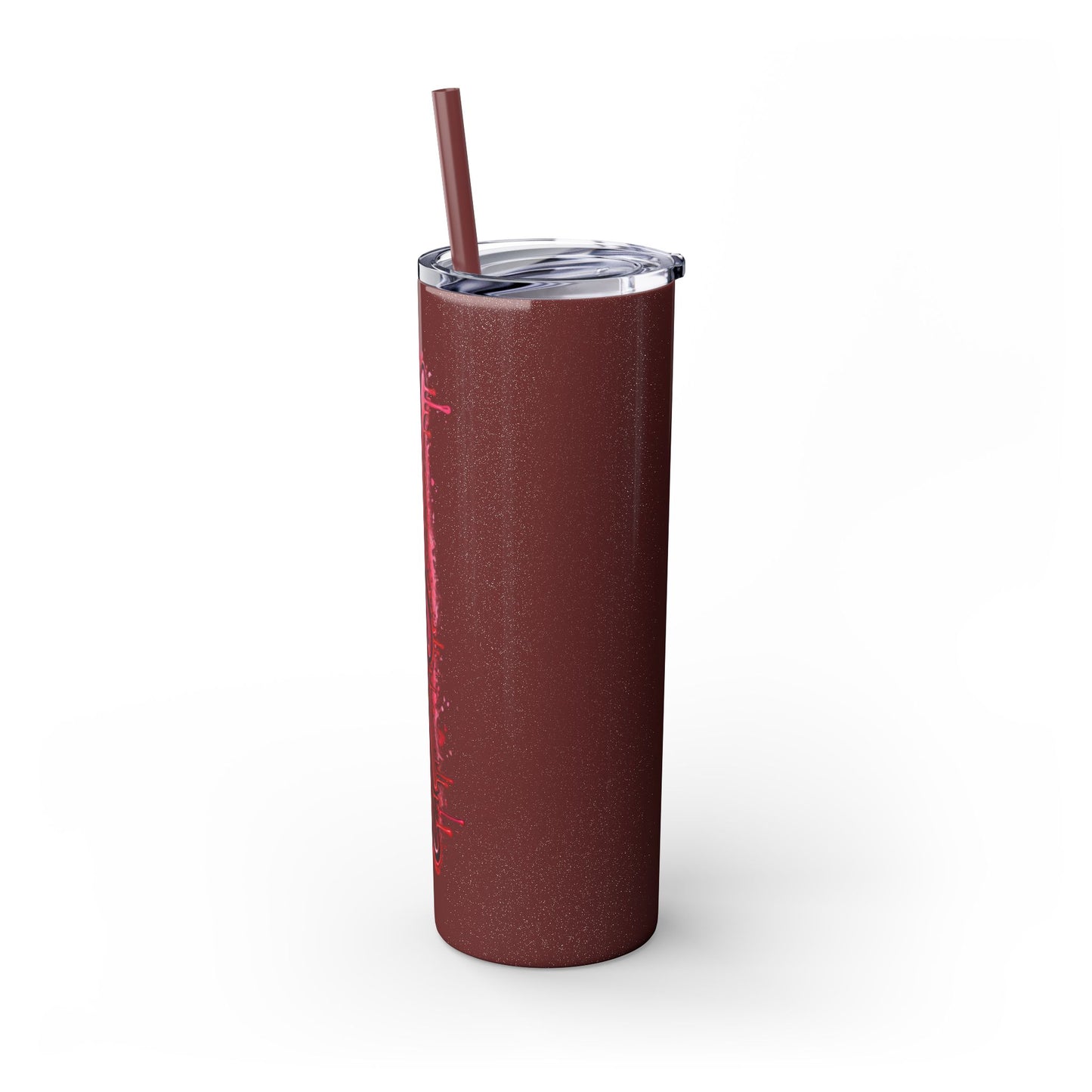 Skinny Tumbler – 'Lake & Lemons' Red Script 20oz Insulated Straw Tumbler