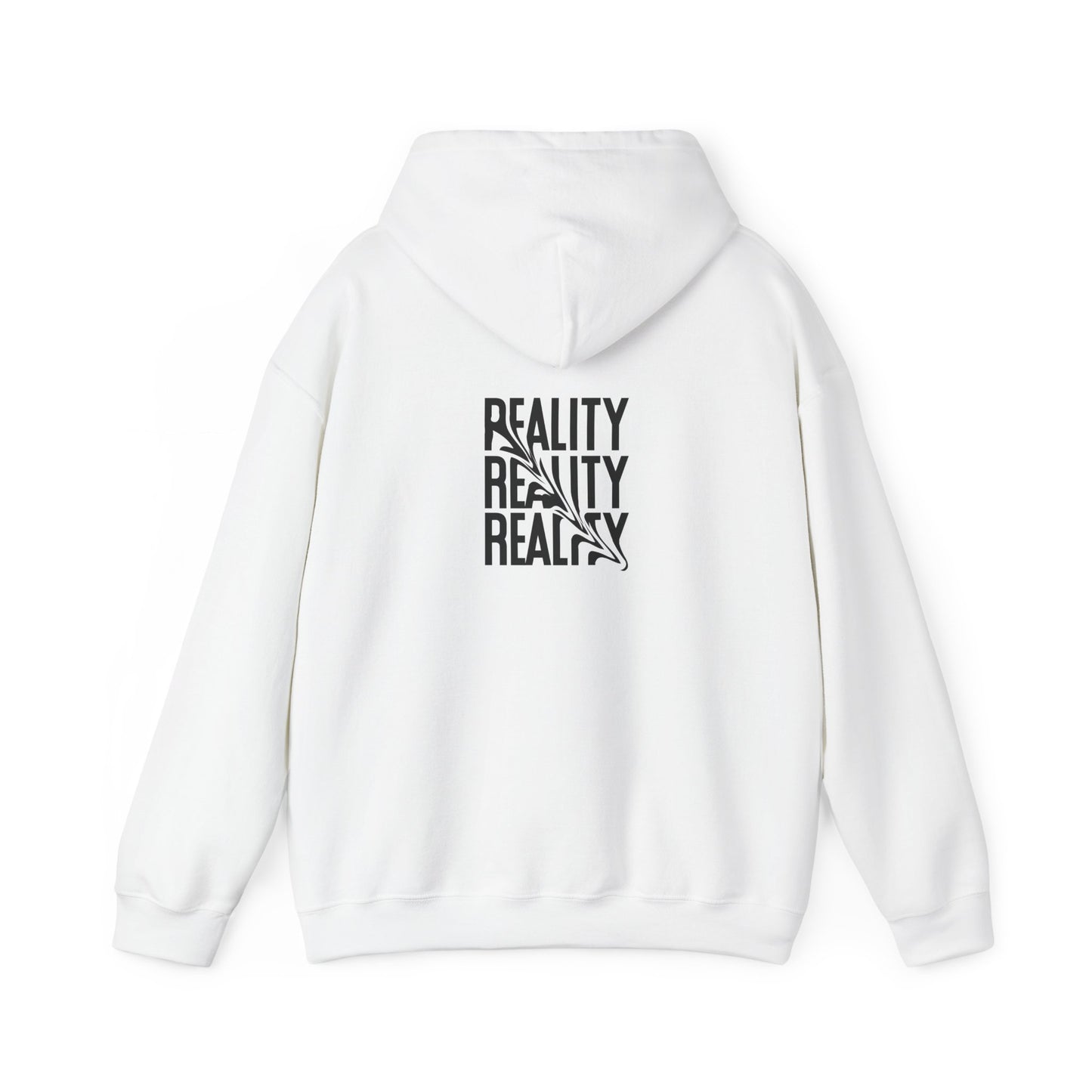 Reality-Themed Unisex Heavy Blend Hoodie for Daily Inspiration, Motivational Sweatshirt, Cozy Gift for Friends, Statement Apparel, [...]