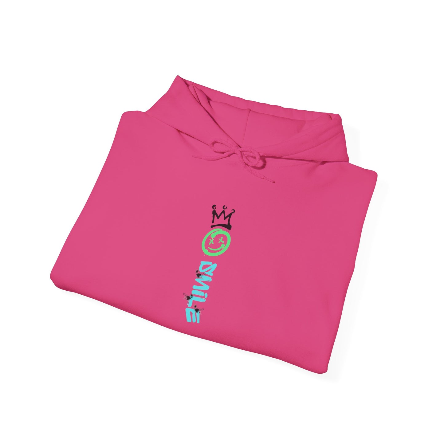 Unisex Heavy Blend™ Smile Hoodie - Cozy and Fun Streetwear for Everyday Vibes