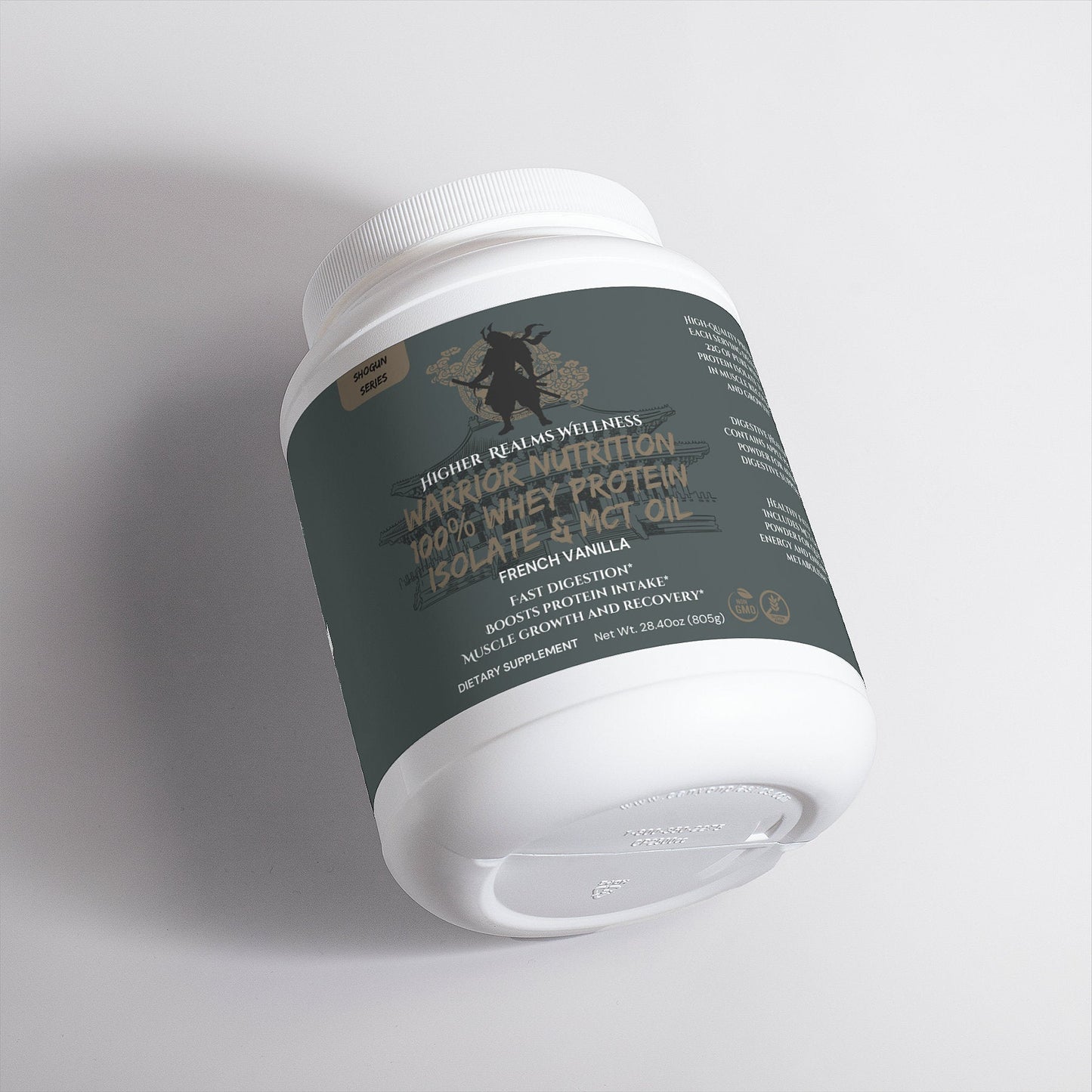 Warrior Nutrition 100% Whey Protein Isolate & MCT Oil (French Vanilla)-2