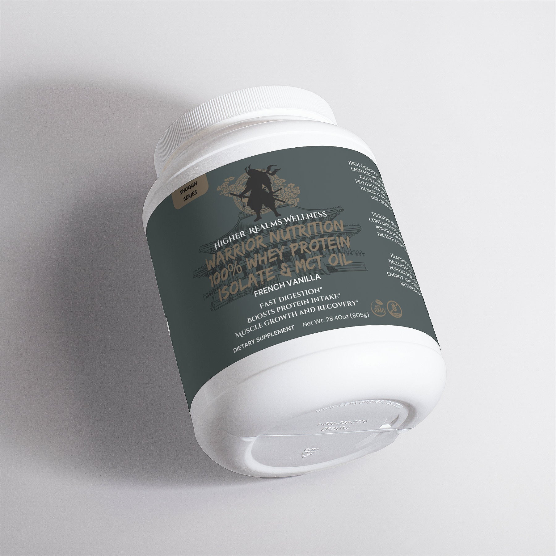 Warrior Nutrition 100% Whey Protein Isolate & MCT Oil (French Vanilla)-2