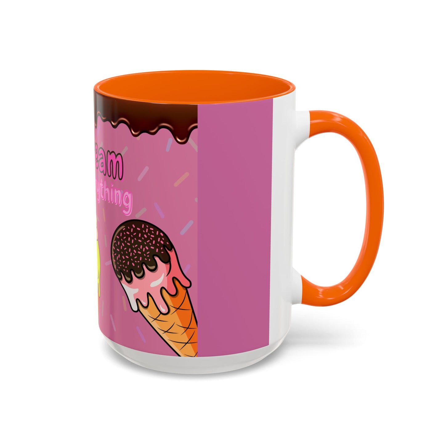 Ice Cream Solves Everything Coffee Mug - Fun Beverage Cup for Ice Cream Lovers, Gift for Holidays, Birthday, Summer