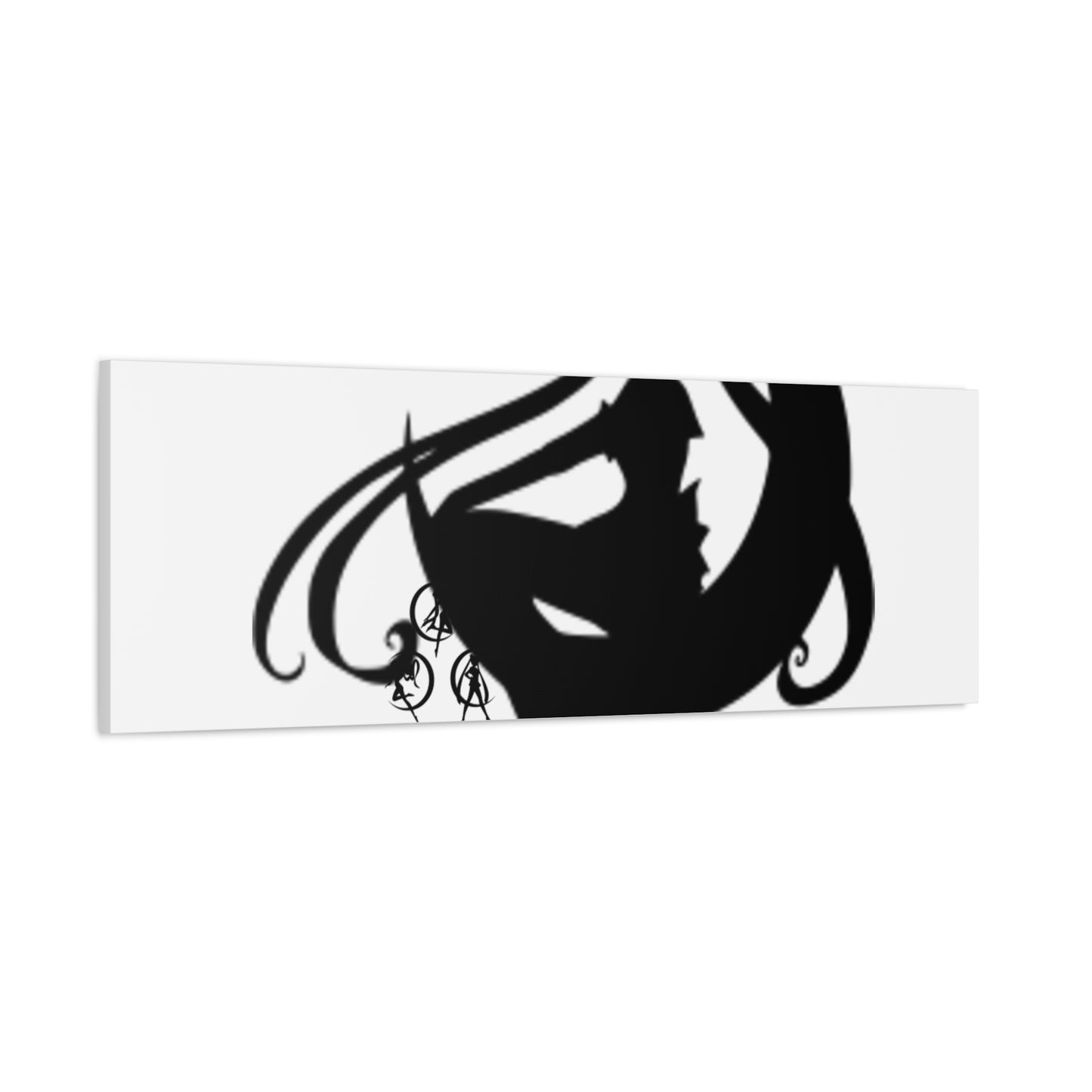 Moonlit Goddess Canvas Art, Modern Wall Decor, Fantasy Home Decor, Boho Aesthetic, Gift for Art Lovers