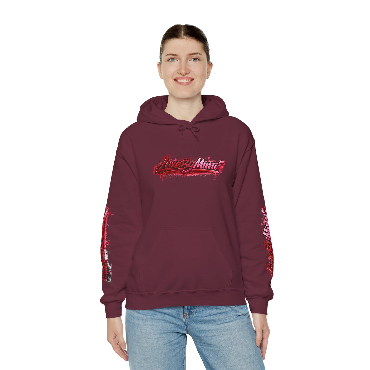 LuxeByMimi Brand Graffiti de Luxe Hoodie — Streetwear Pullover