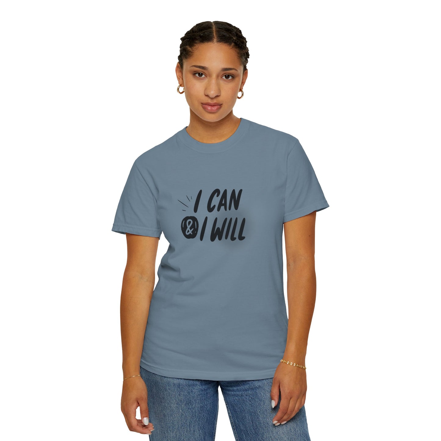 I Can T-Shirt - Motivational Unisex Graphic Tee