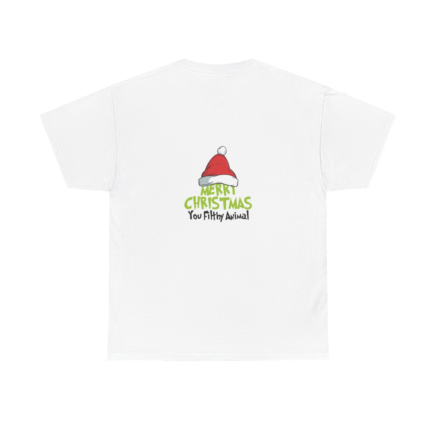Funny Christmas Tee, Unisex Holiday Shirt, Naughty Nice Christmas Gift, Merry Christmas T-Shirt, Santa Gift