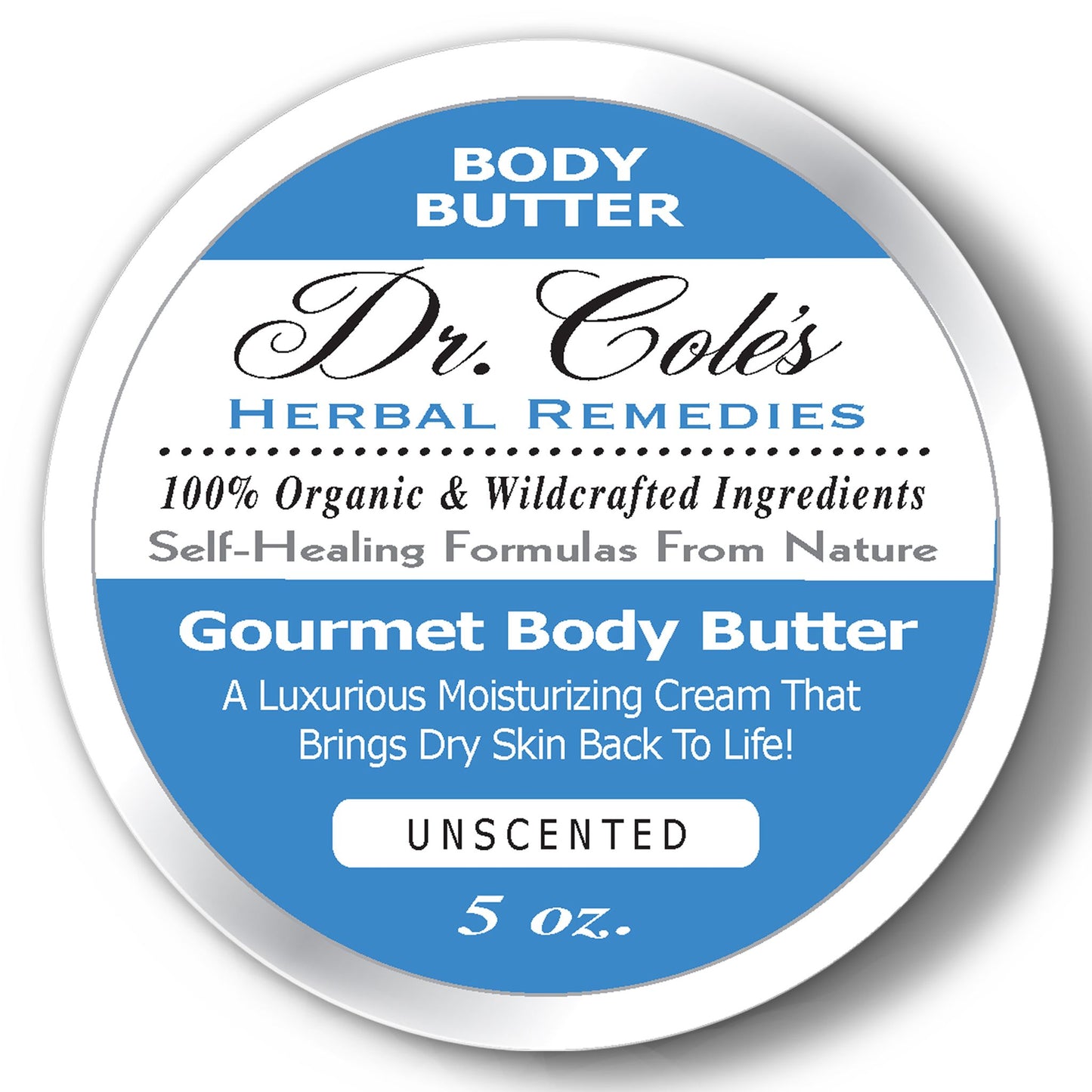 Dr. Cole's Gourmet Body Butter - Unscented SixPak-0