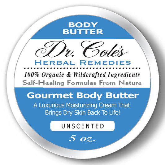 Dr. Cole's Gourmet Body Butter - Unscented SixPak-0