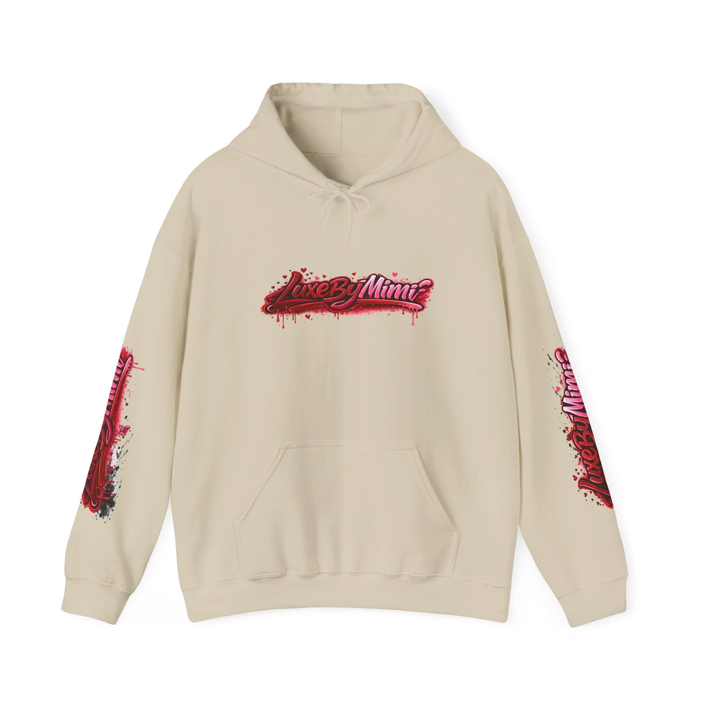 LuxeByMimi Brand Graffiti de Luxe Hoodie — Streetwear Pullover