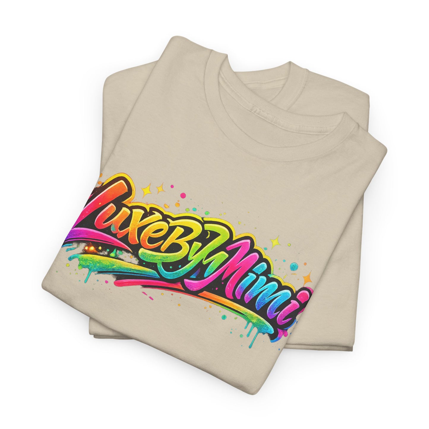 Graffiti Logo T-Shirt — 'Luxe By Mimi' Brand Colorful Streetwear Tee