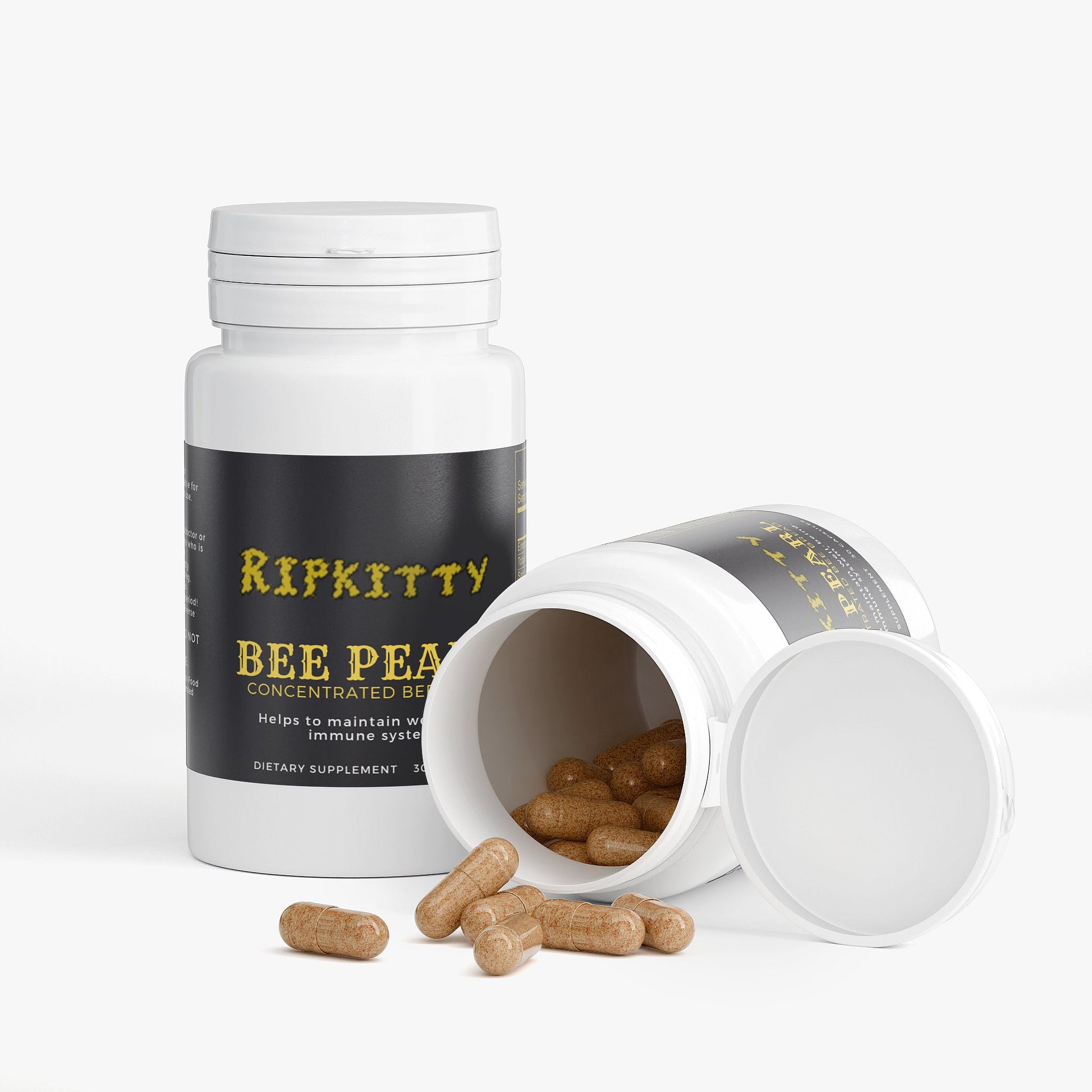 Ripkitty Bee Pearl  Concentrated Bee Bread - 30 Capsules-1