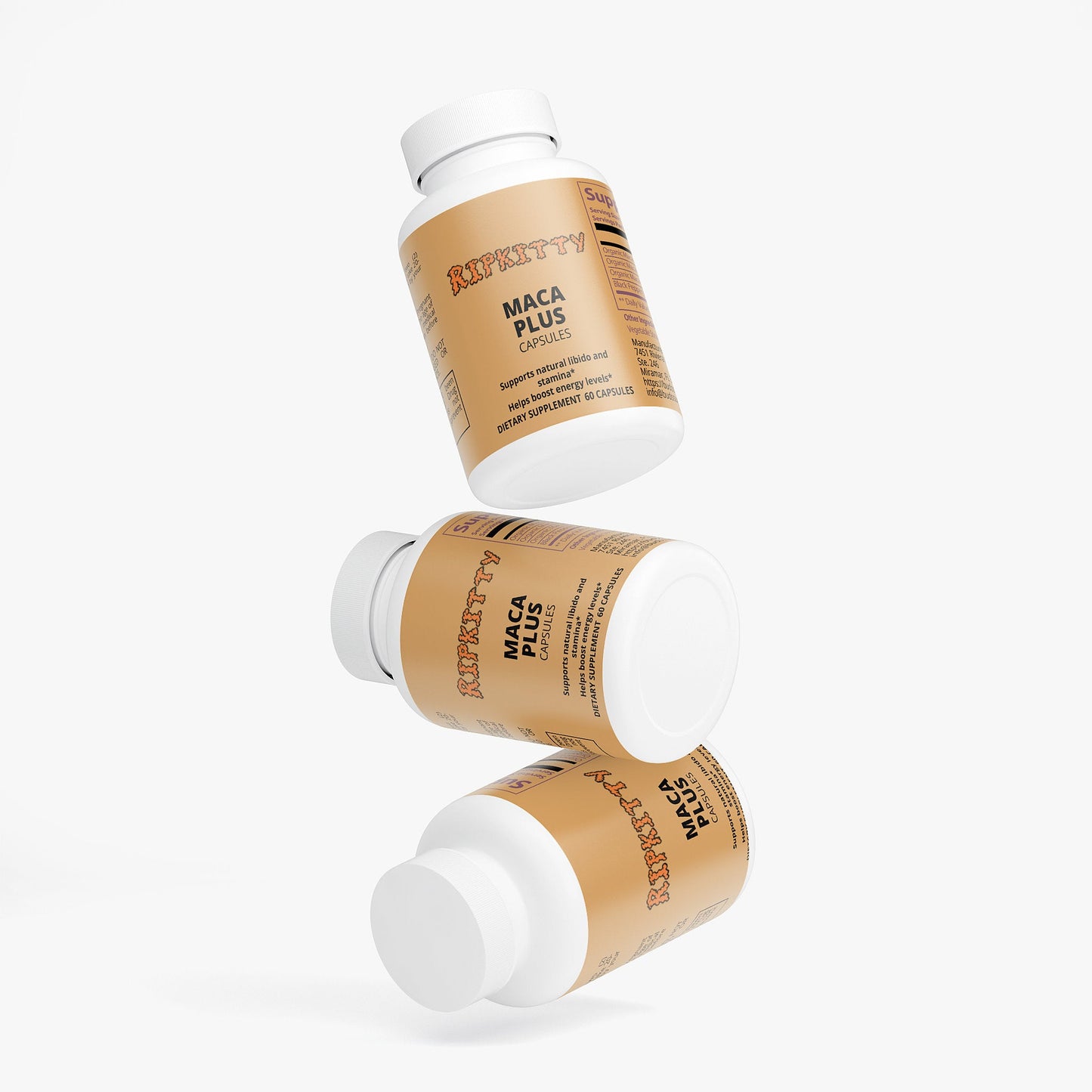 Ripkitty Maca Plus 60 Capsules-1