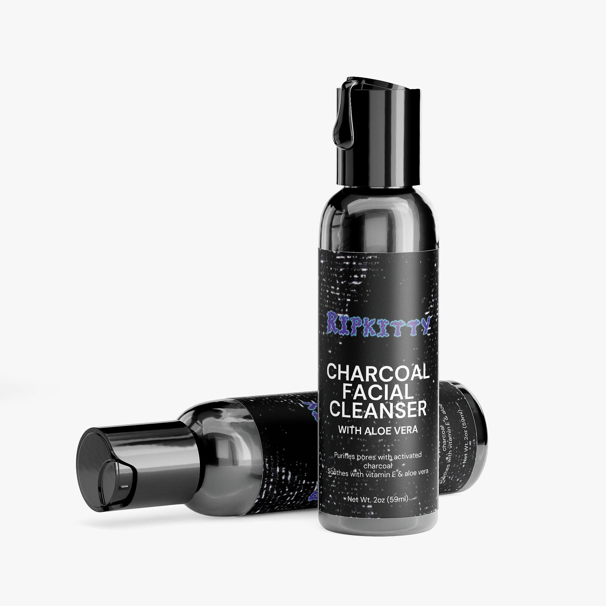 Ripkitty Charcoal Facial Cleanser-1