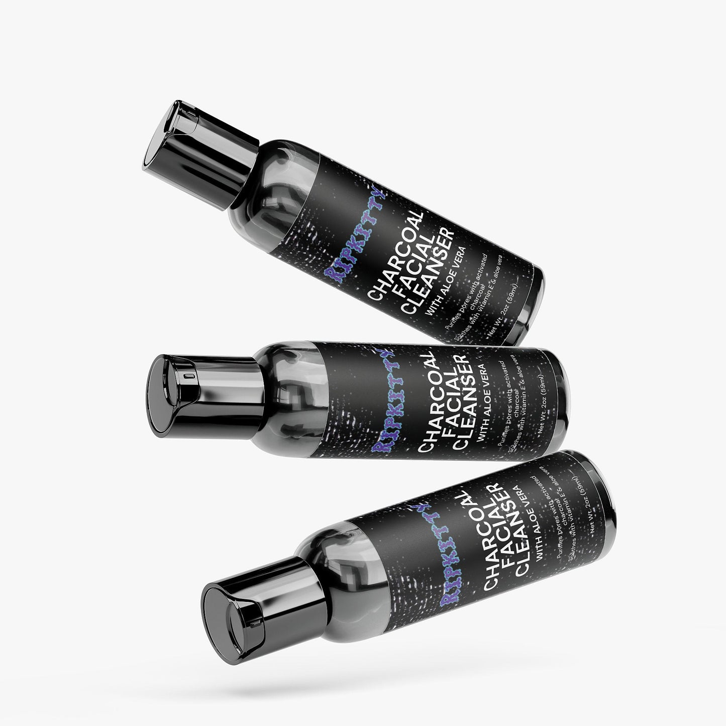 Ripkitty Charcoal Facial Cleanser-4