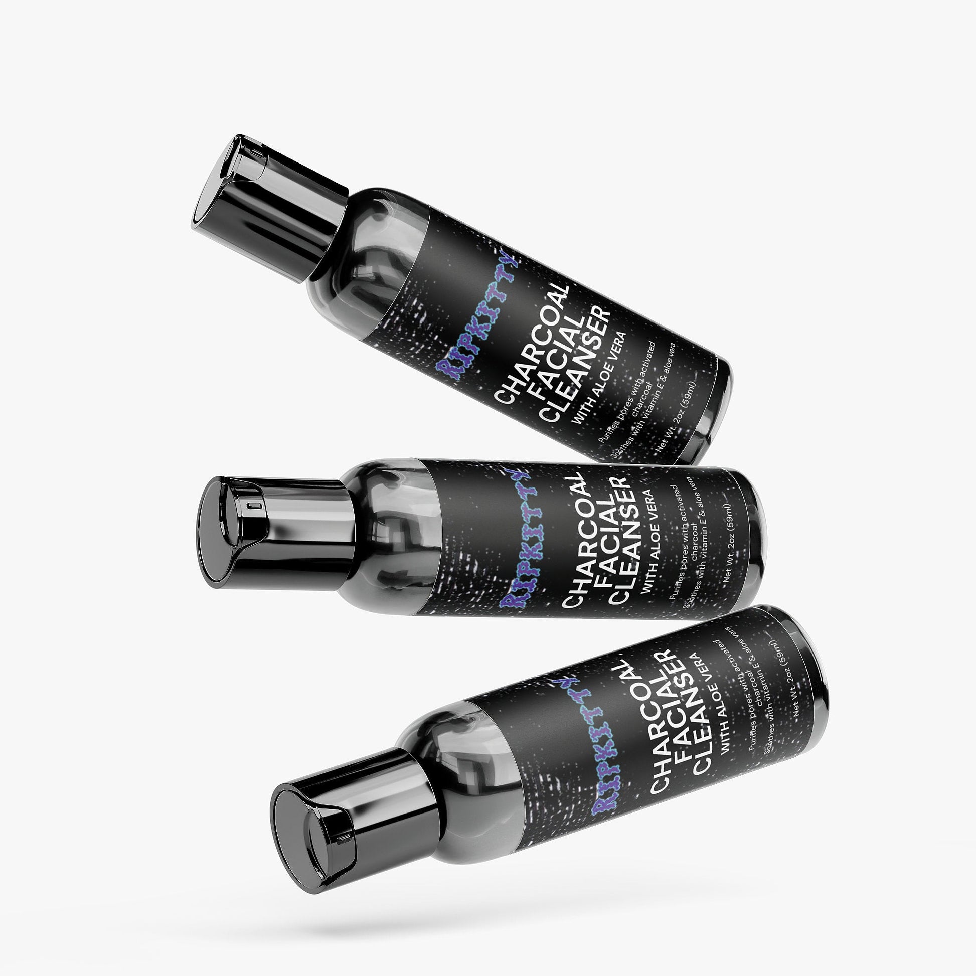 Ripkitty Charcoal Facial Cleanser-4