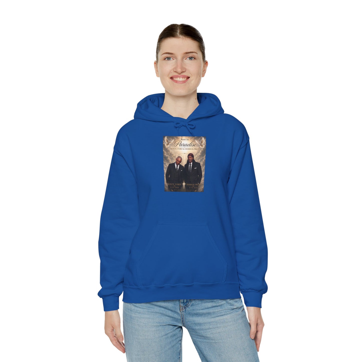 In Memory of Portrait Hoodie — "The Anointing" Ministry Sweatshirt