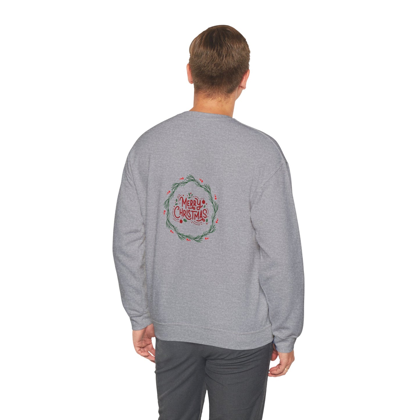 Merry Christmas Crewneck Sweatshirt, Holiday Sweatshirt, Winter Apparel, Warm Gift, Unisex Sweatshirt, Casual Style