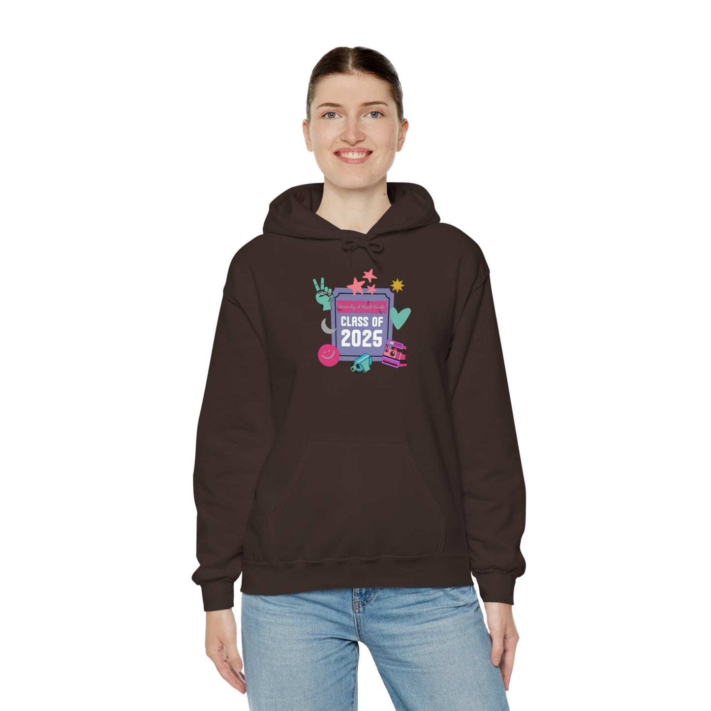 Class of 2025 Graduation Hoodie, Unisex Heavy Blend Hooded Sweatshirt, High School Graduation Gift, Casual Cool Style, College Hoodie