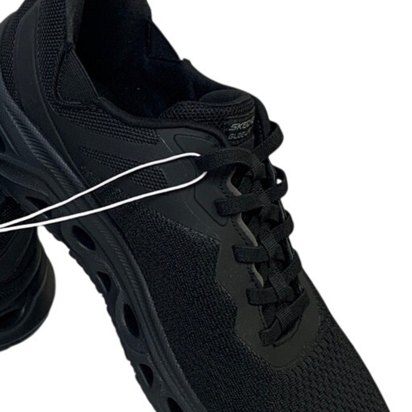 Skechers Mens Size 11 Black Mesh Hands Free Swift Fit Athletic Sneaker Shoes