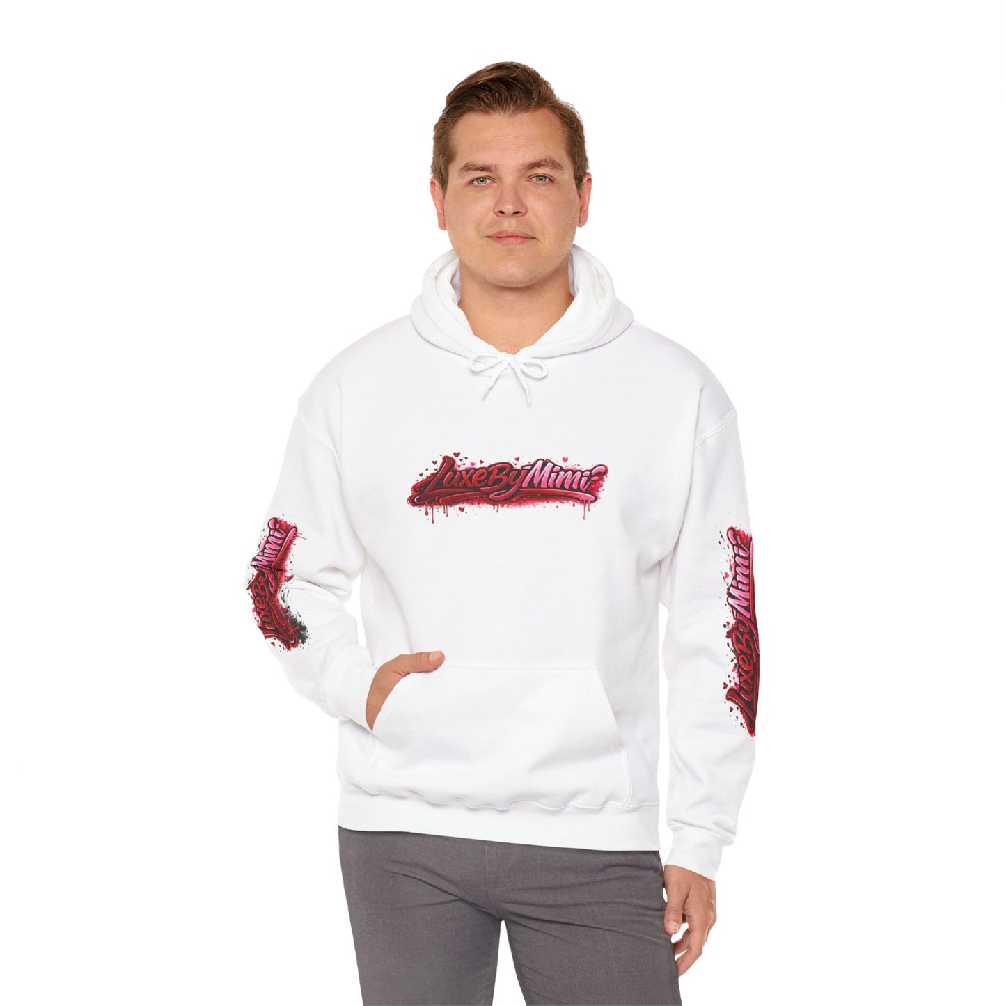 LuxeByMimi Brand Graffiti de Luxe Hoodie — Streetwear Pullover