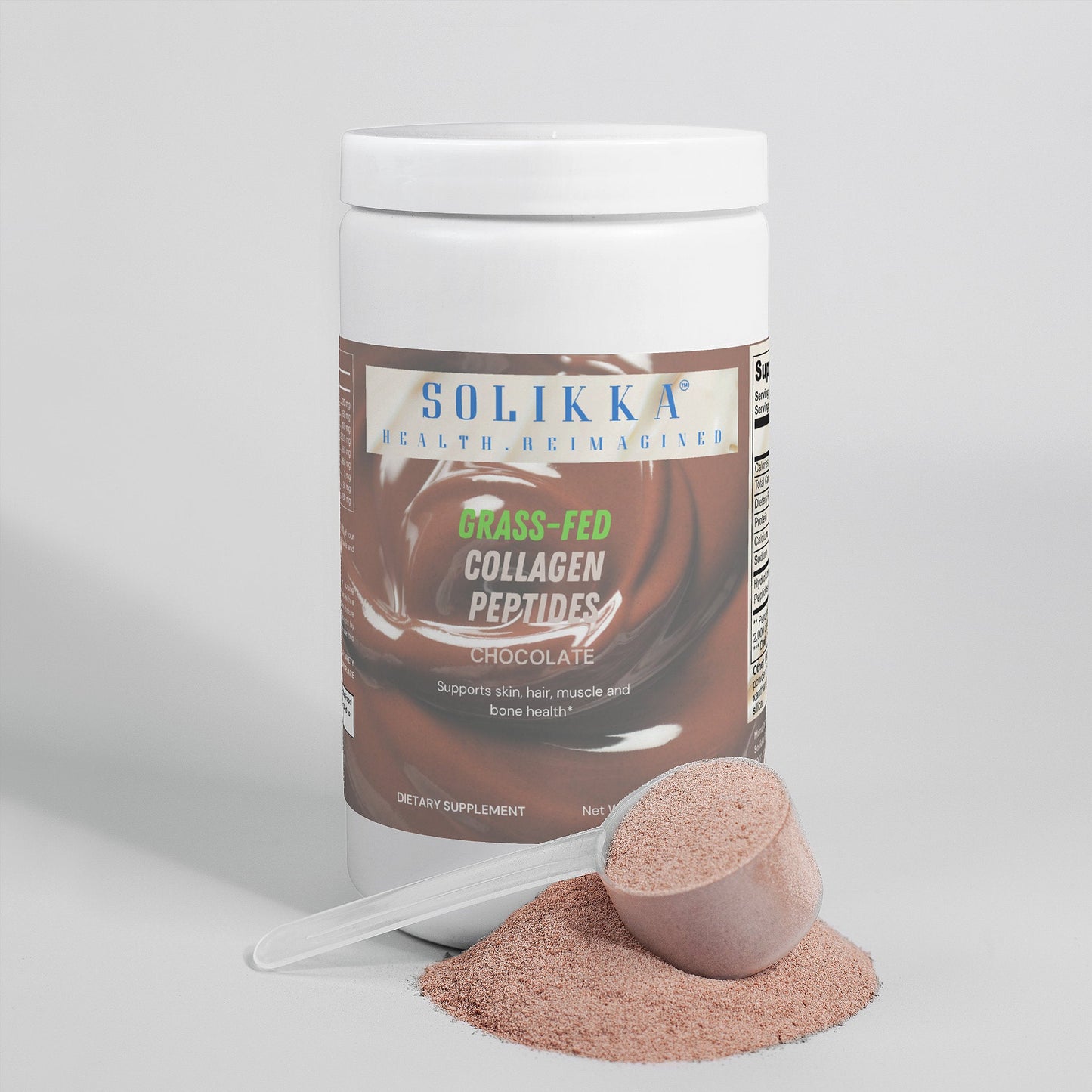 Grass-Fed Collagen Peptides Powder (Chocolate)-1