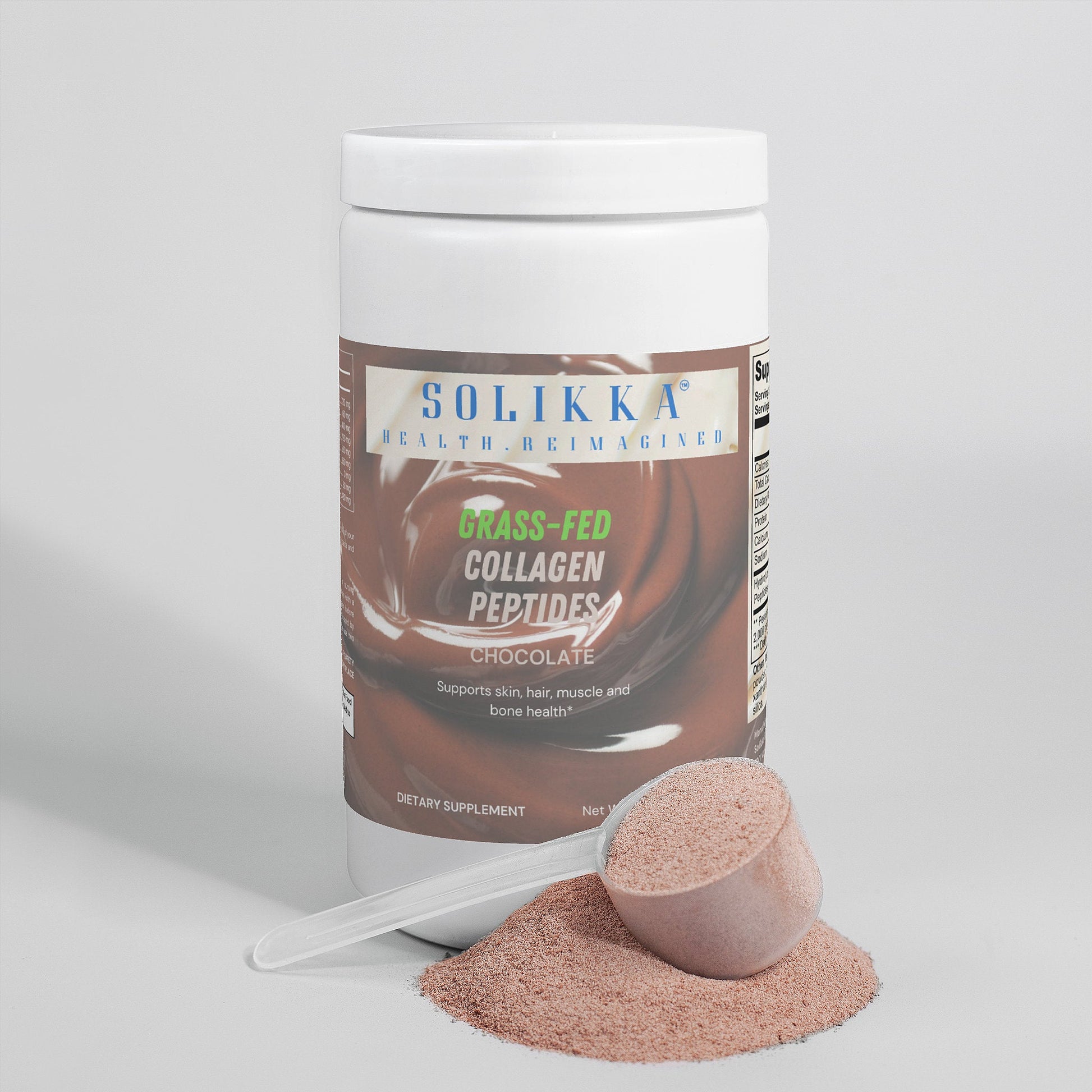 Grass-Fed Collagen Peptides Powder (Chocolate)-1