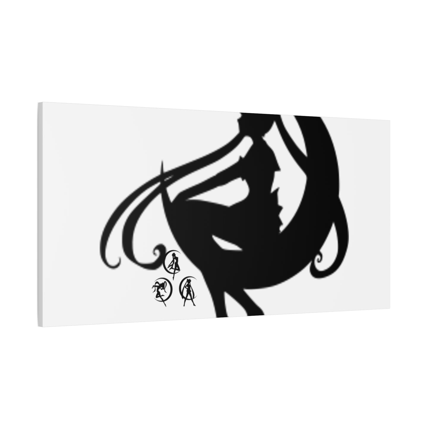 Moonlit Goddess Canvas Art, Modern Wall Decor, Fantasy Home Decor, Boho Aesthetic, Gift for Art Lovers