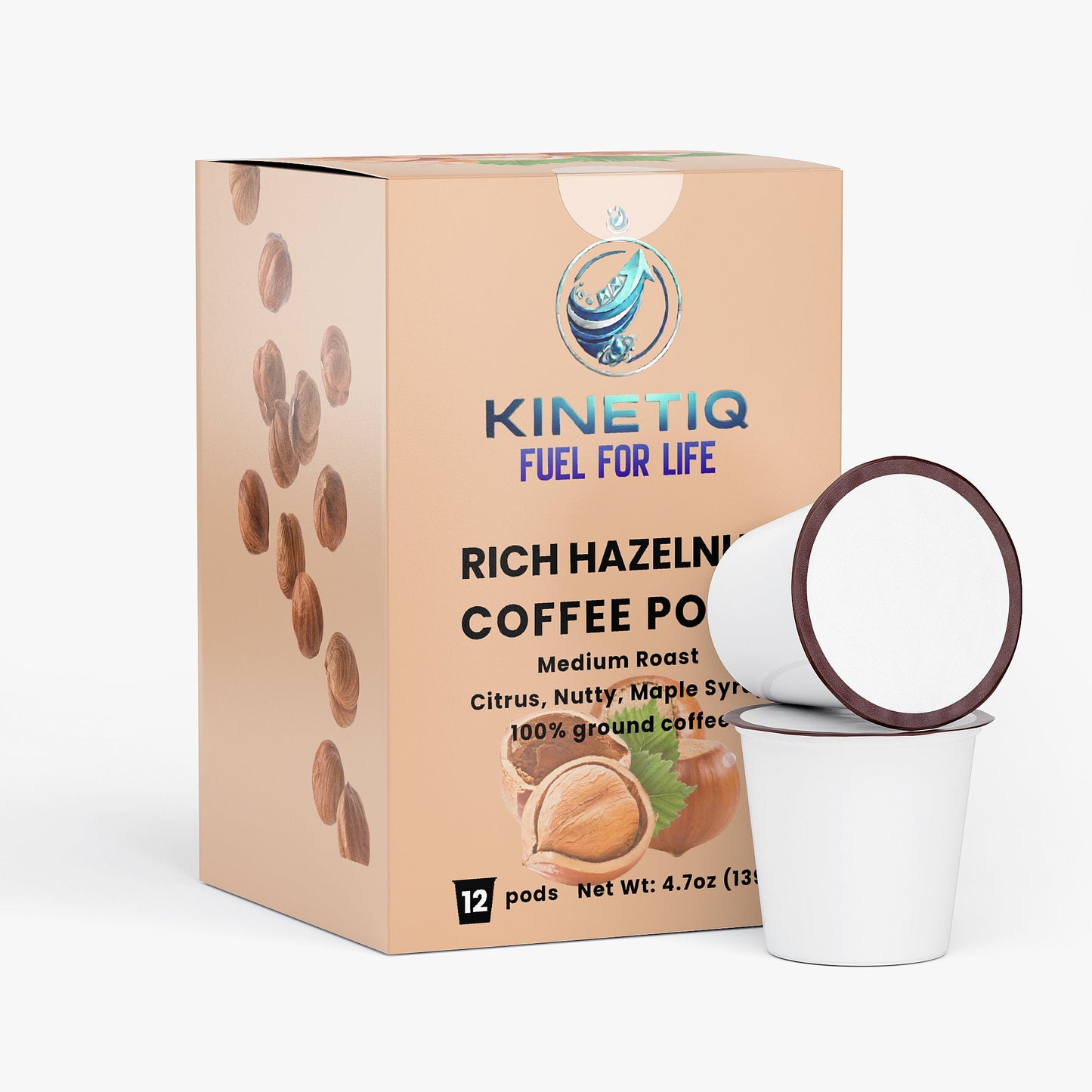 Rich Hazelnut Coffee Pods (Medium Roast)-2