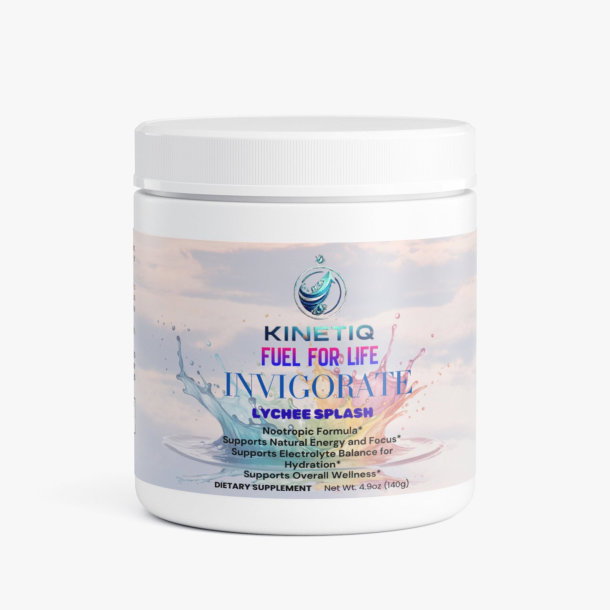 Invigorate Nootropic Hydration (Lychee Splash Energy)-0