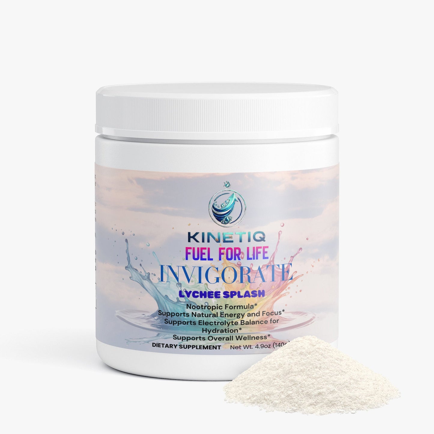 Invigorate Nootropic Hydration (Lychee Splash Energy)-3