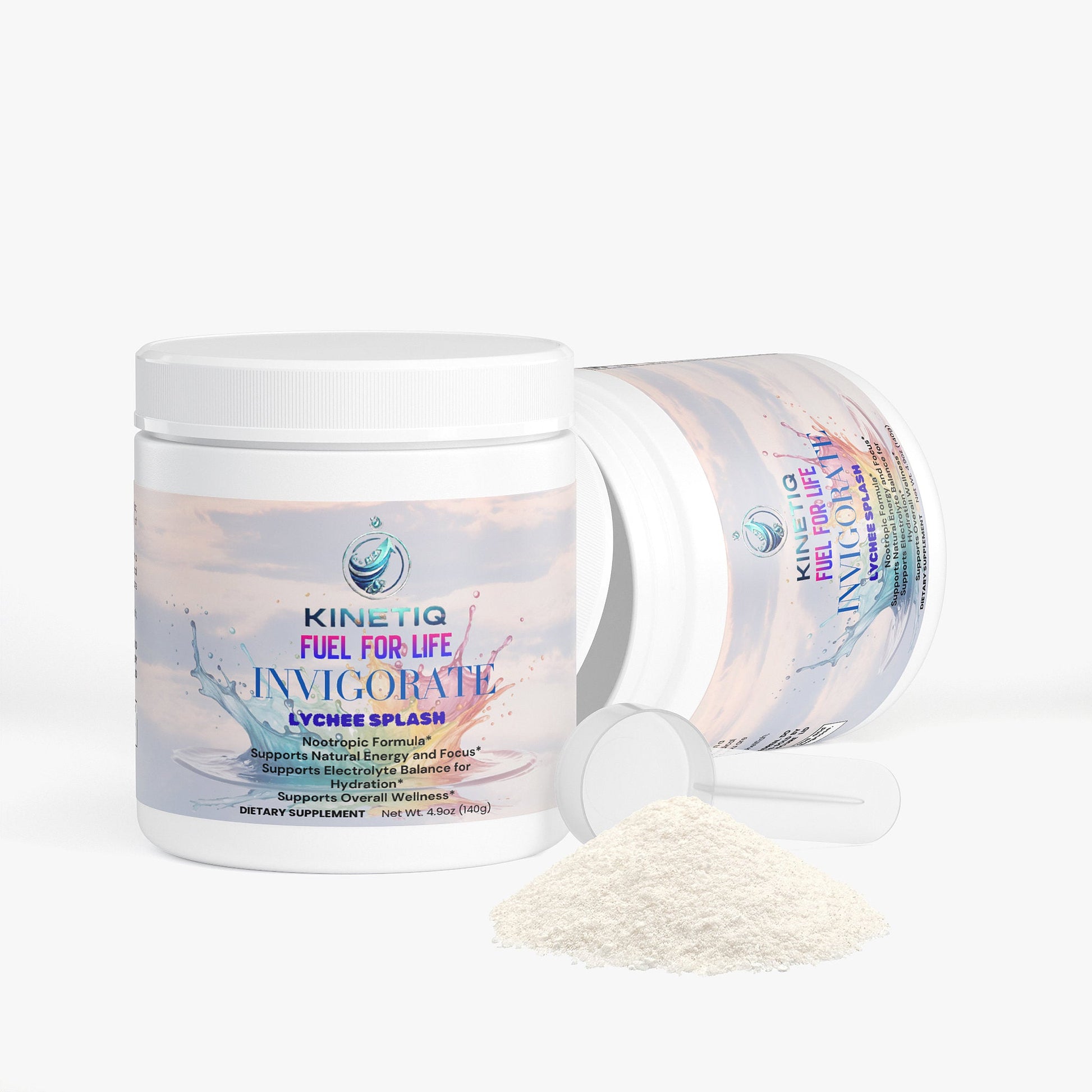 Invigorate Nootropic Hydration (Lychee Splash Energy)-2