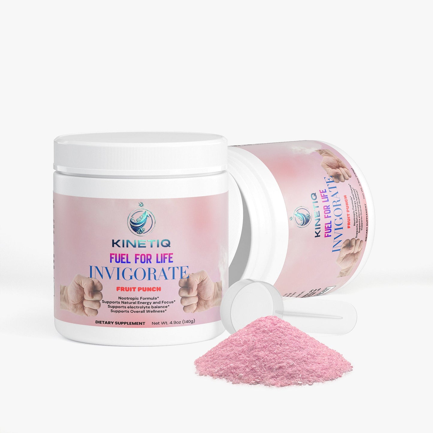 Invigorate Nootropic Hydration (Fruit Punch)-4