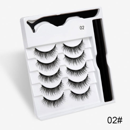 Magnetic Wild Artificial Eyelashes - High Quality Cotton & Fibers