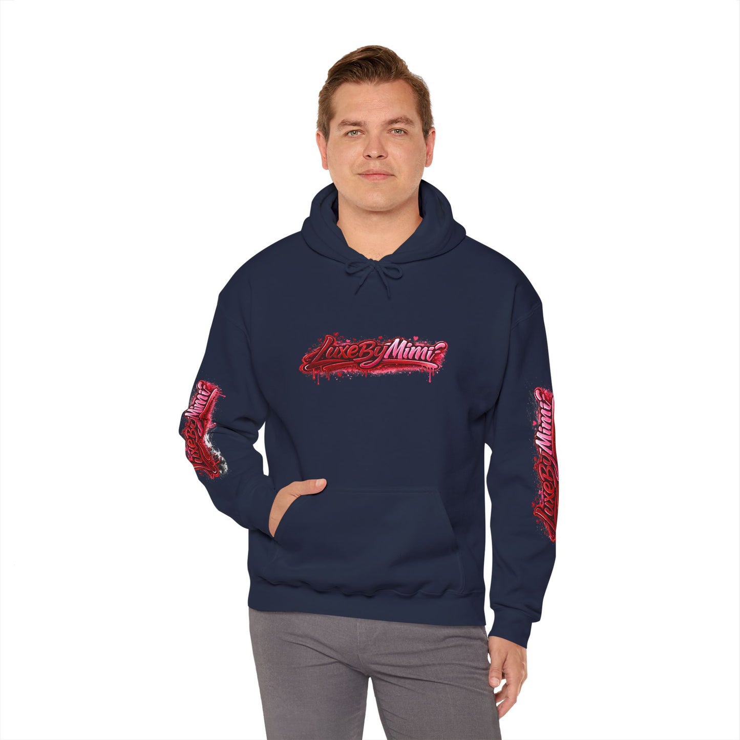 LuxeByMimi Brand Graffiti de Luxe Hoodie — Streetwear Pullover