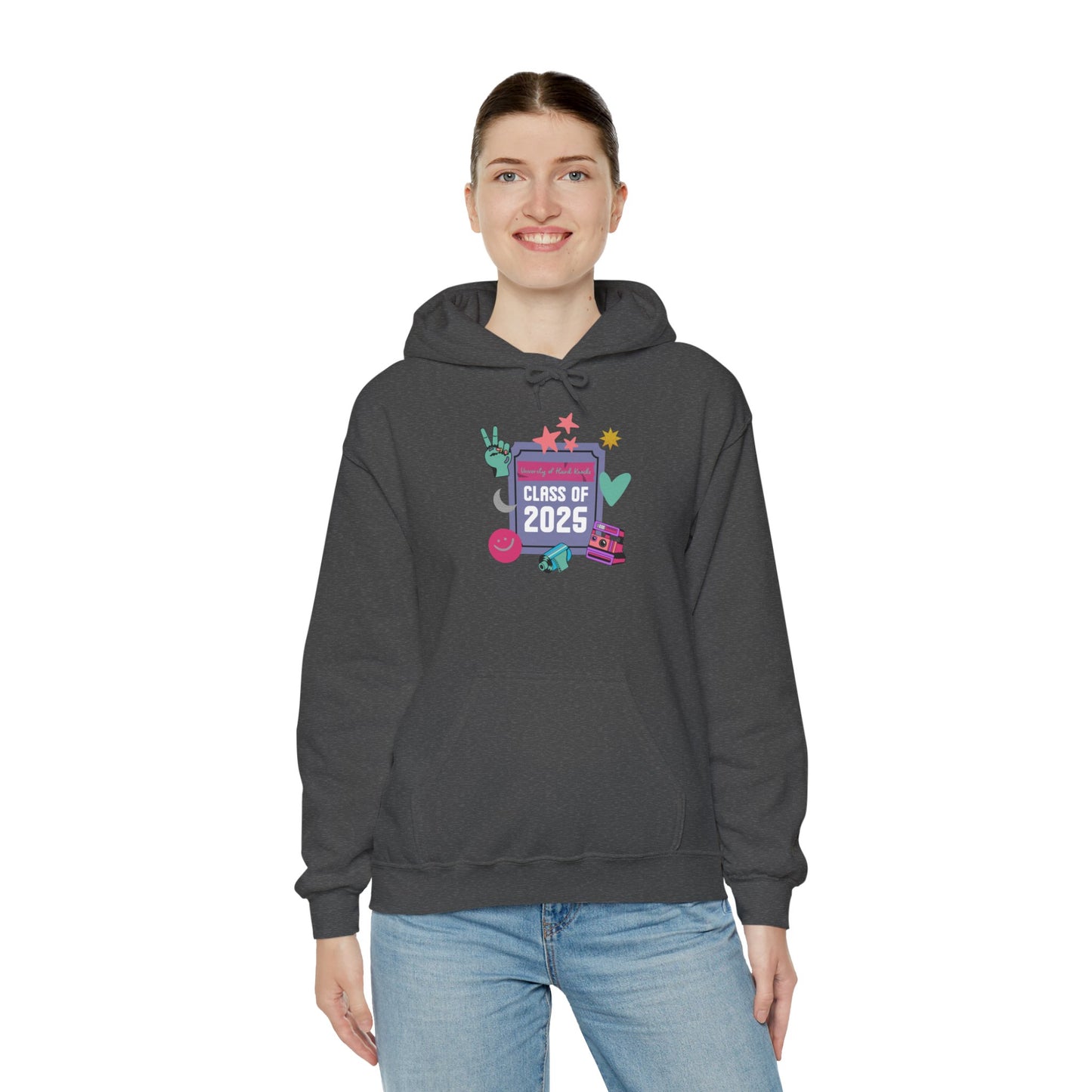 Class of 2025 Graduation Hoodie, Unisex Heavy Blend Hooded Sweatshirt, High School Graduation Gift, Casual Cool Style, College Hoodie