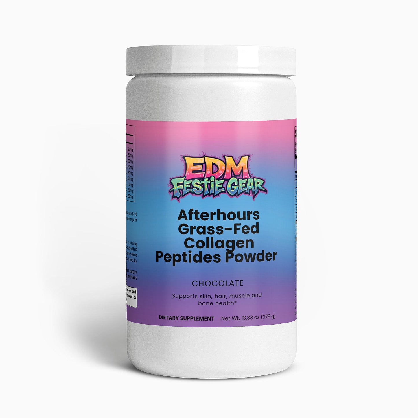 Afterhours Grass-Fed Collagen Peptides Powder (Chocolate)