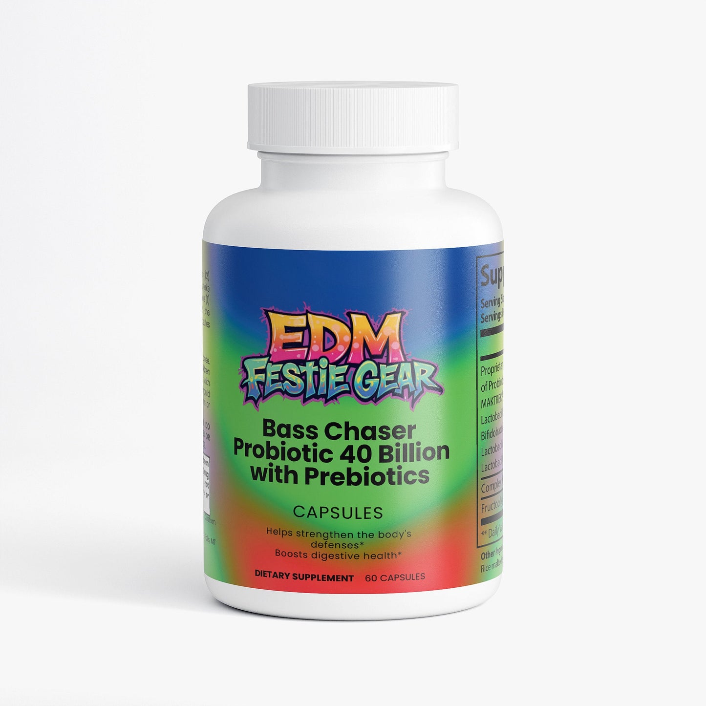 Bass Chaser Probiotic 40 Billion with Prebiotics
