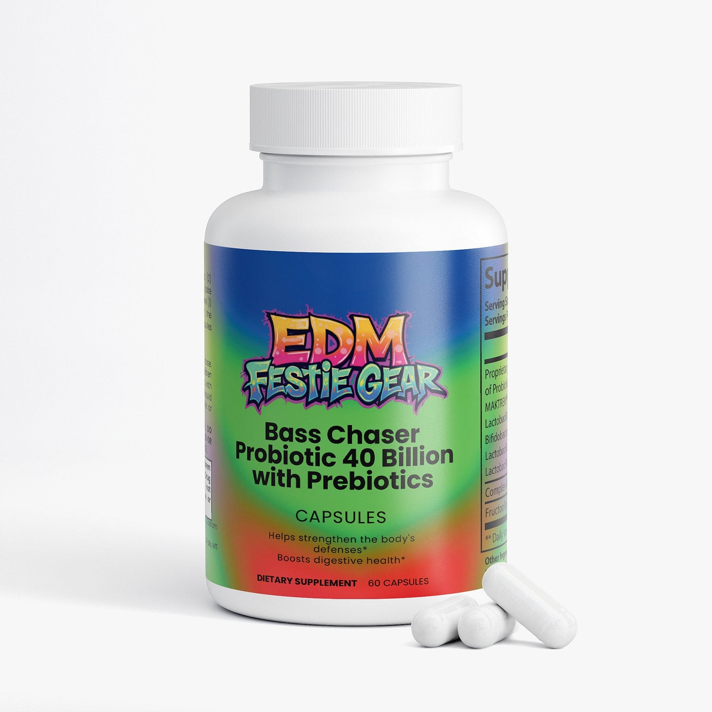 Bass Chaser Probiotic 40 Billion with Prebiotics