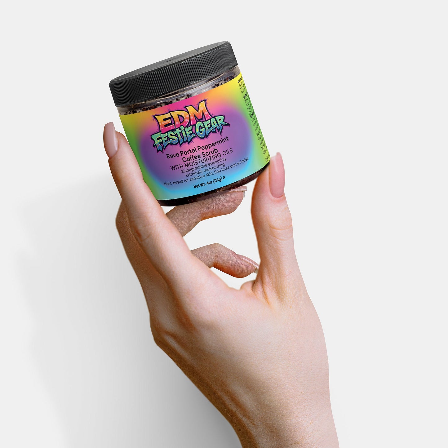 Rave Portal Peppermint Coffee Scrub