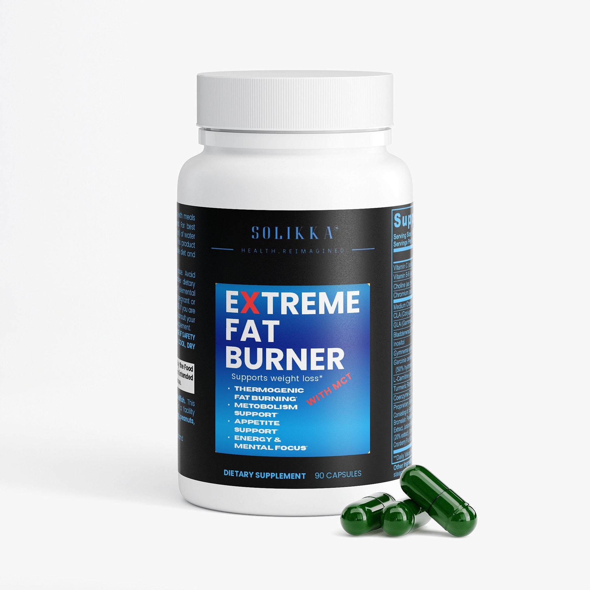 Extreme Fat Burner with MCT-3