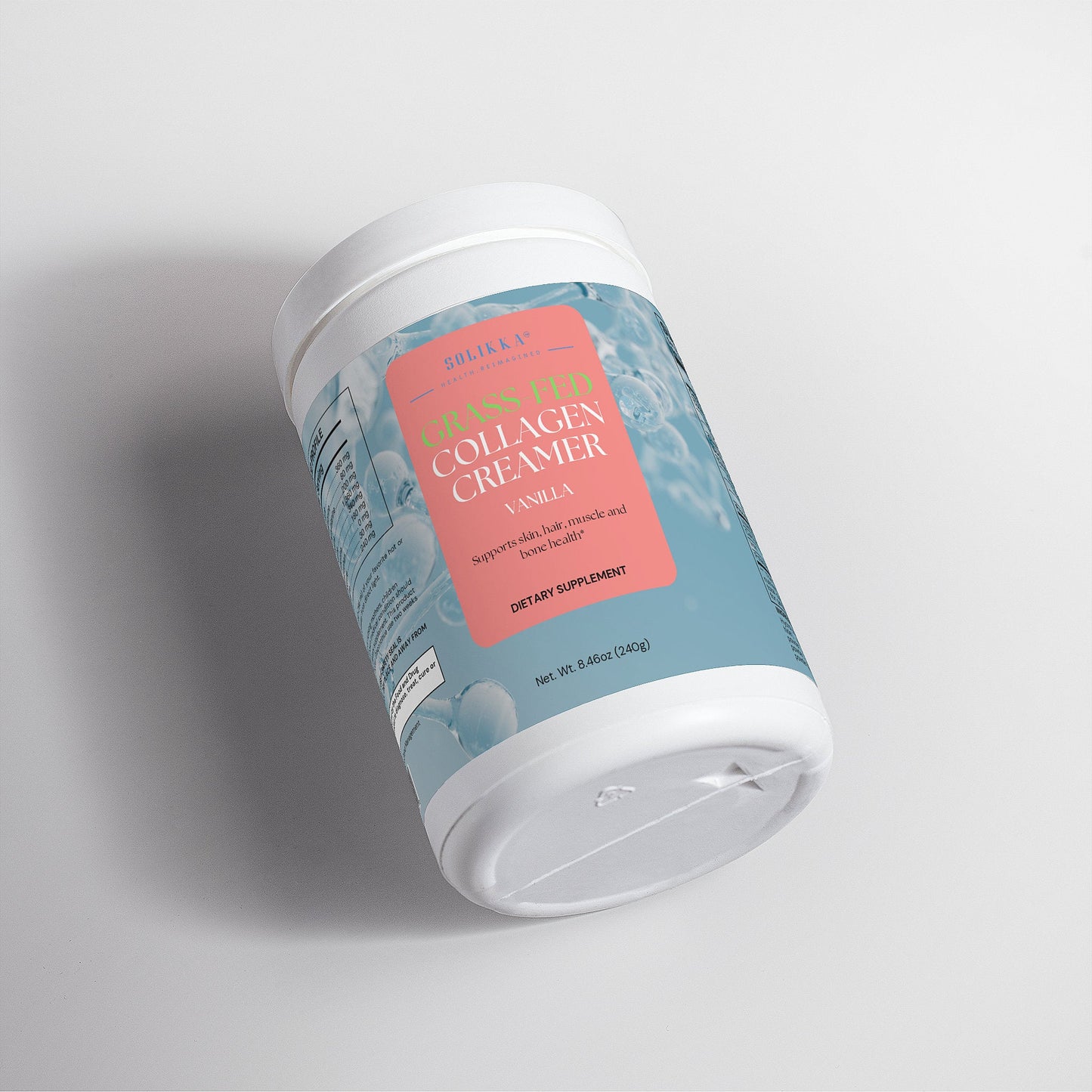 Grass-Fed Collagen Creamer (Vanilla)-1