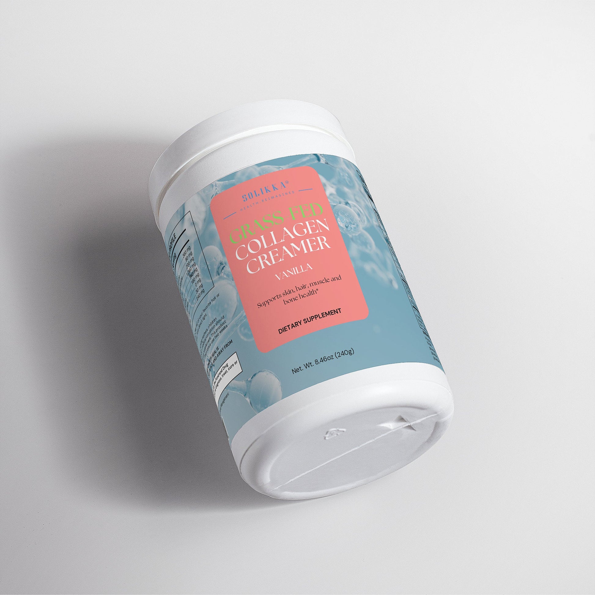 Grass-Fed Collagen Creamer (Vanilla)-1