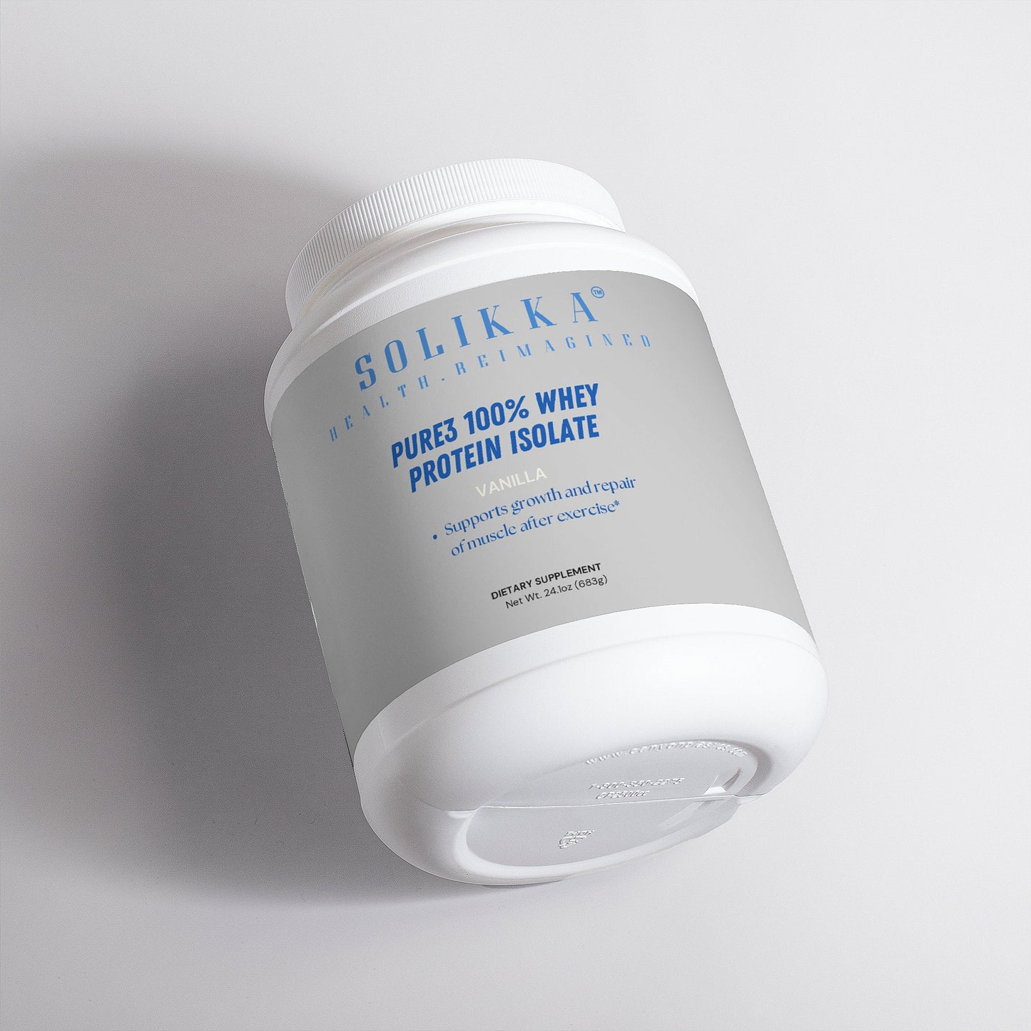 Pure-3 100% Whey Protein Isolate (Vanilla)-3