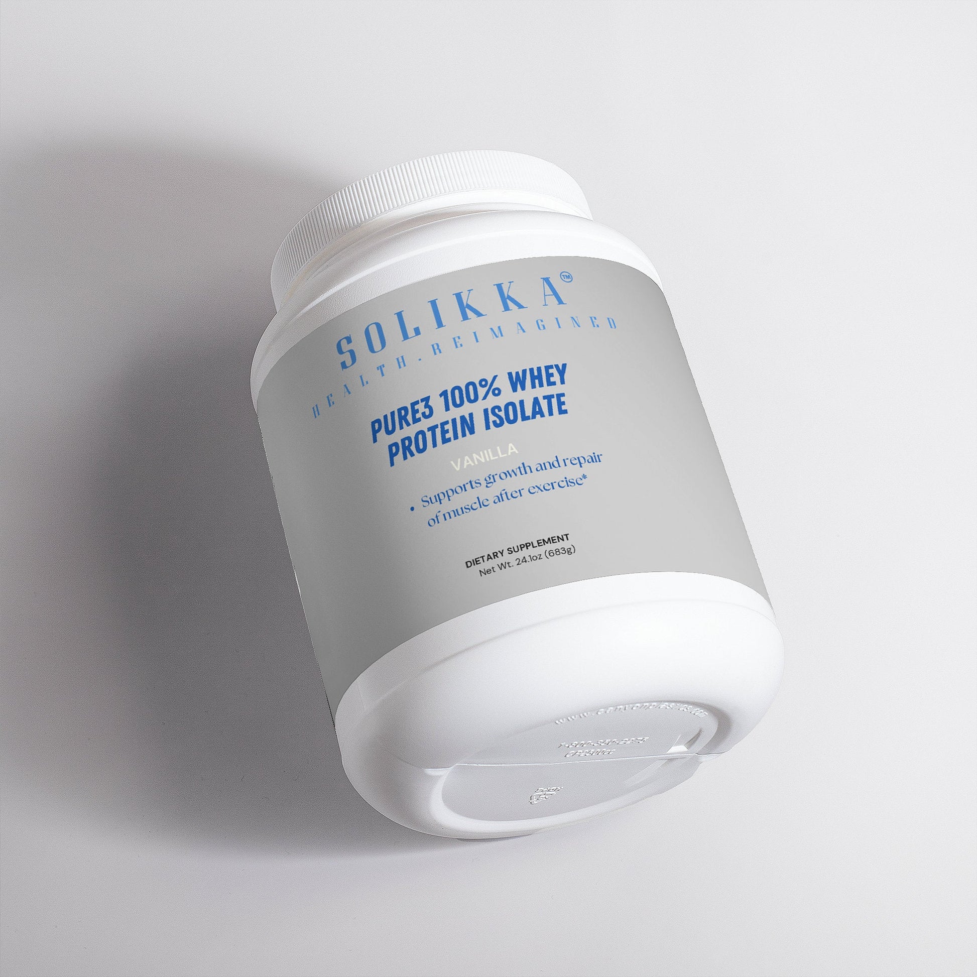 Pure-3 100% Whey Protein Isolate (Vanilla)-3