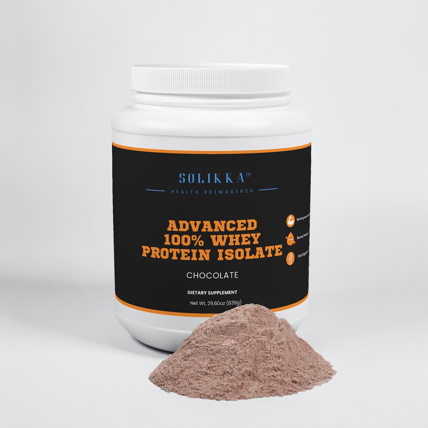 Pure 3 100% Advanced Whey Protein Isolate (Chocolate)-3