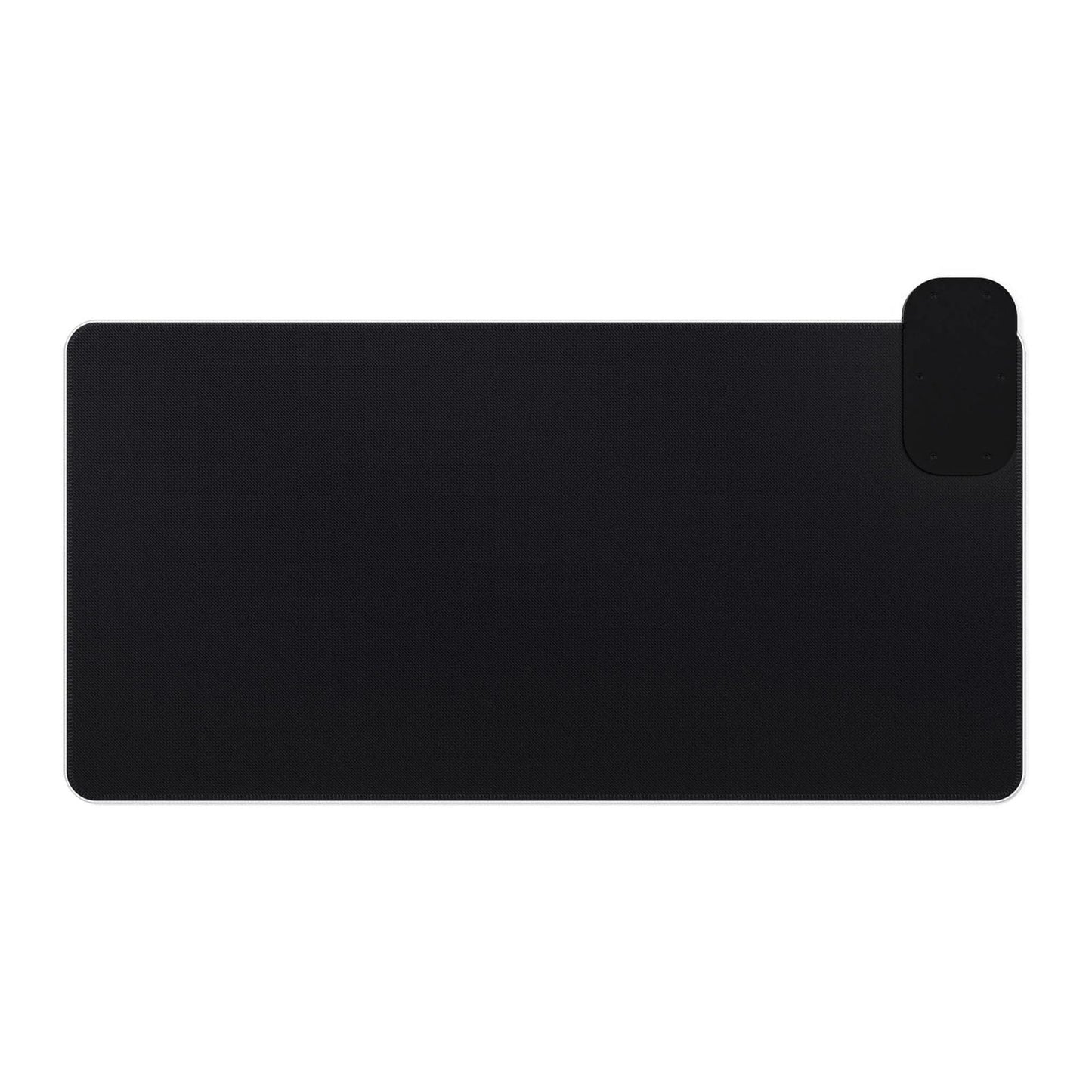 LED Wireless Charging Gaming Mouse Pad - 'EDM Festie Gear' RGB Desk Mat for Ravers