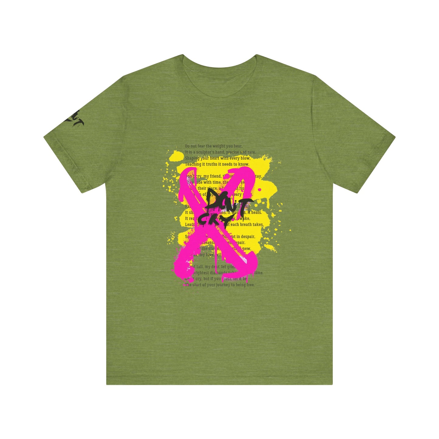 Inspirational Unisex Short Sleeve Tee - Journey to Self-Love & Empowerment