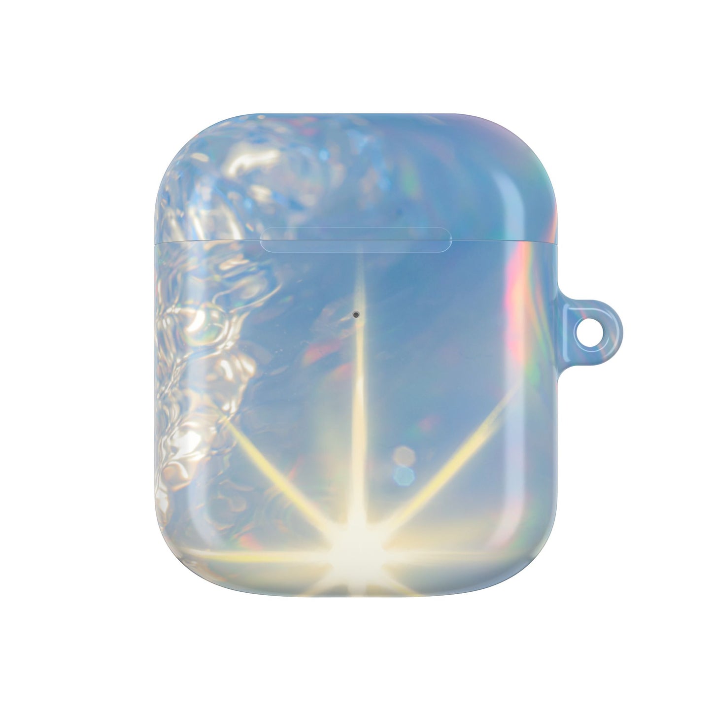 Holographic AirPod Case | Trendy Accessories, Gift for Music Lovers, Women's Tech, Unique Designs, Customized Earbud Holder