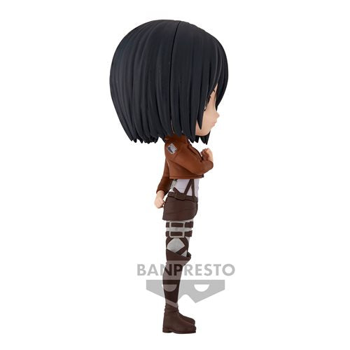 Attack on Titan Mikasa Ackerman Version A Q Posket Statue