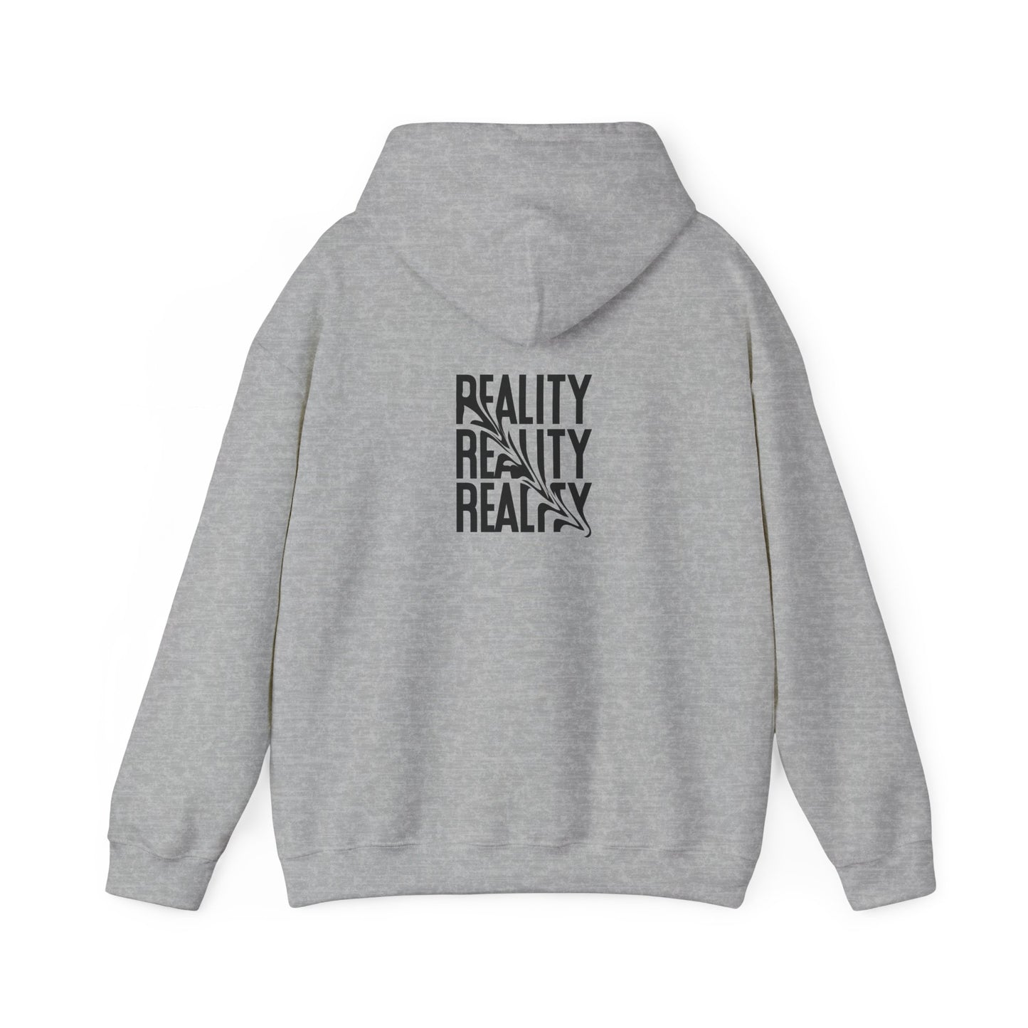 Reality-Themed Unisex Heavy Blend Hoodie for Daily Inspiration, Motivational Sweatshirt, Cozy Gift for Friends, Statement Apparel, [...]